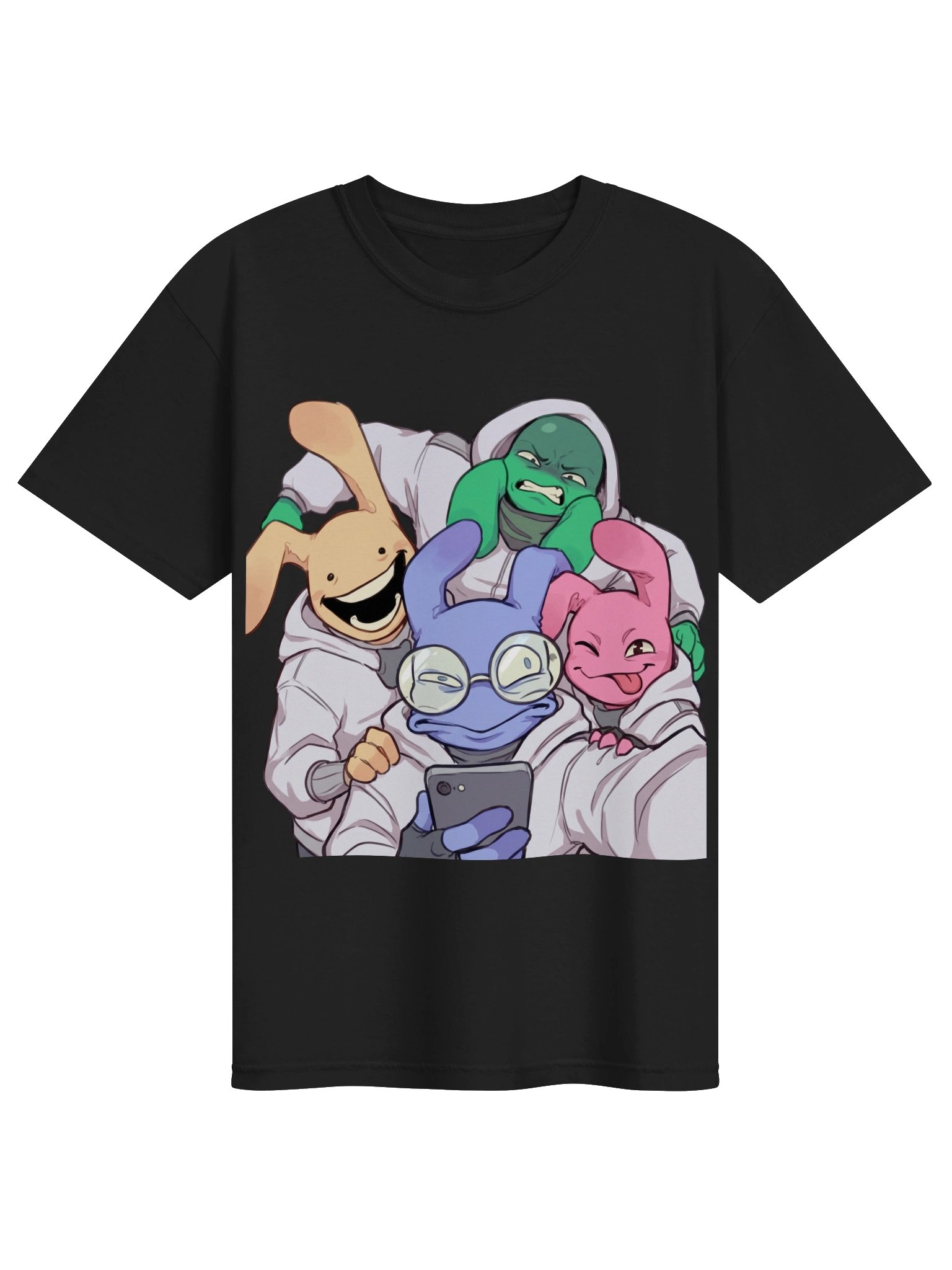 Lab Rabbits Squad T-Shirt – Cute Creepy Hospital Aesthetic Unisex Tee product image (11)