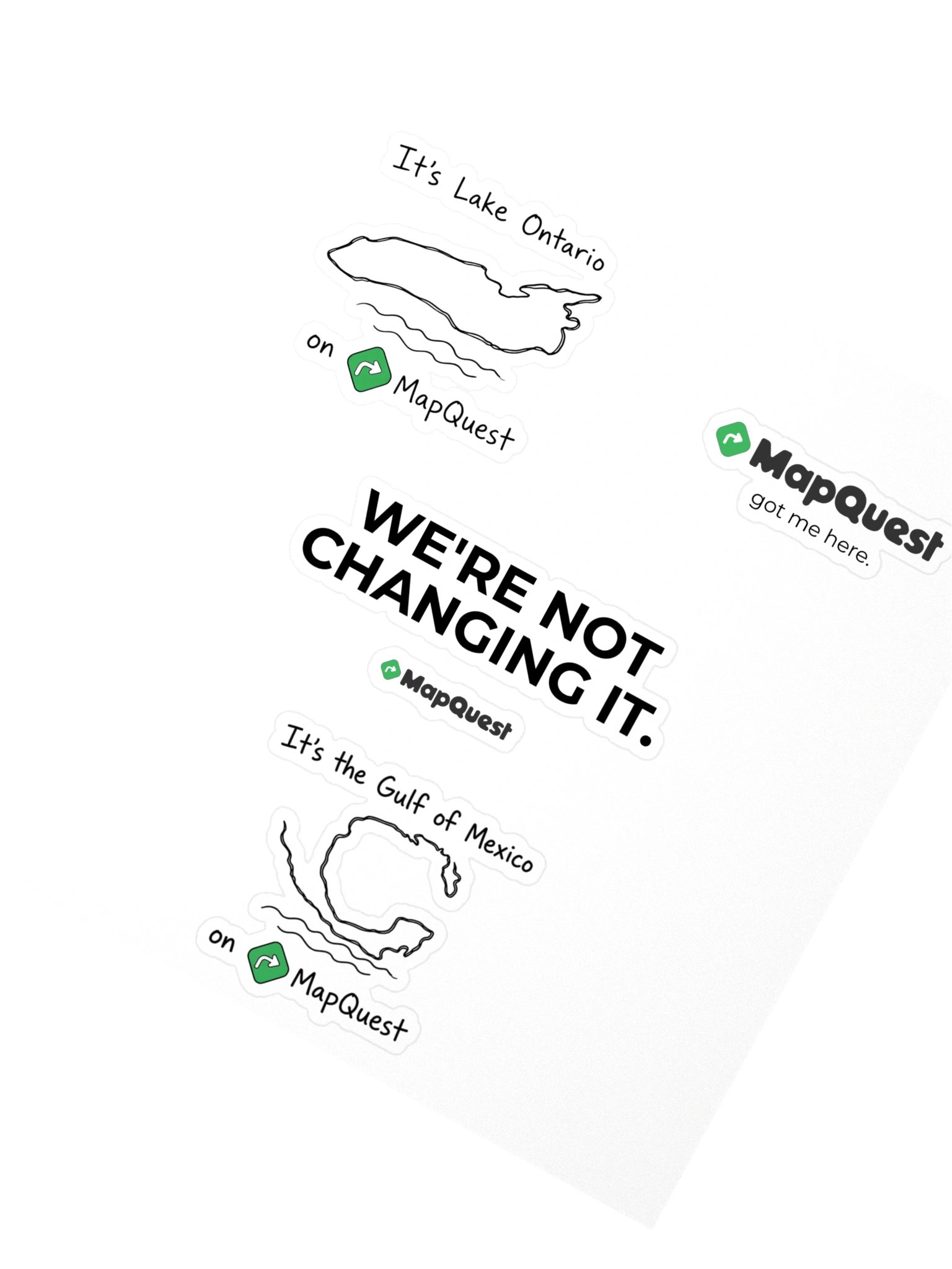We're Not Changing It Sticker Set product image (2)