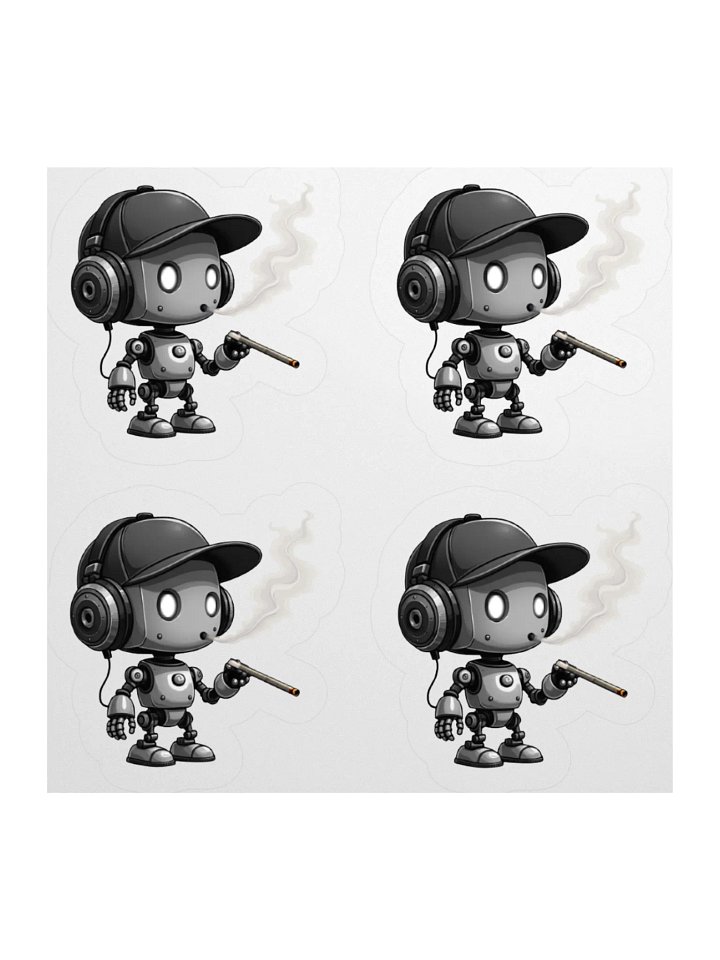 Toke-Bot Sticker Sheet product image (1)