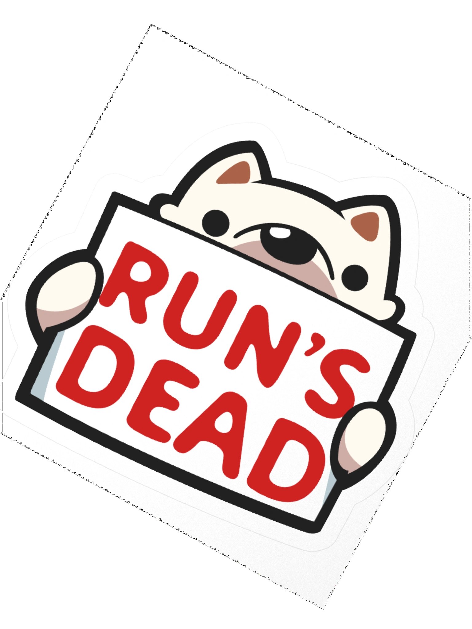 Run's Dead Sticker OG Edition product image (3)