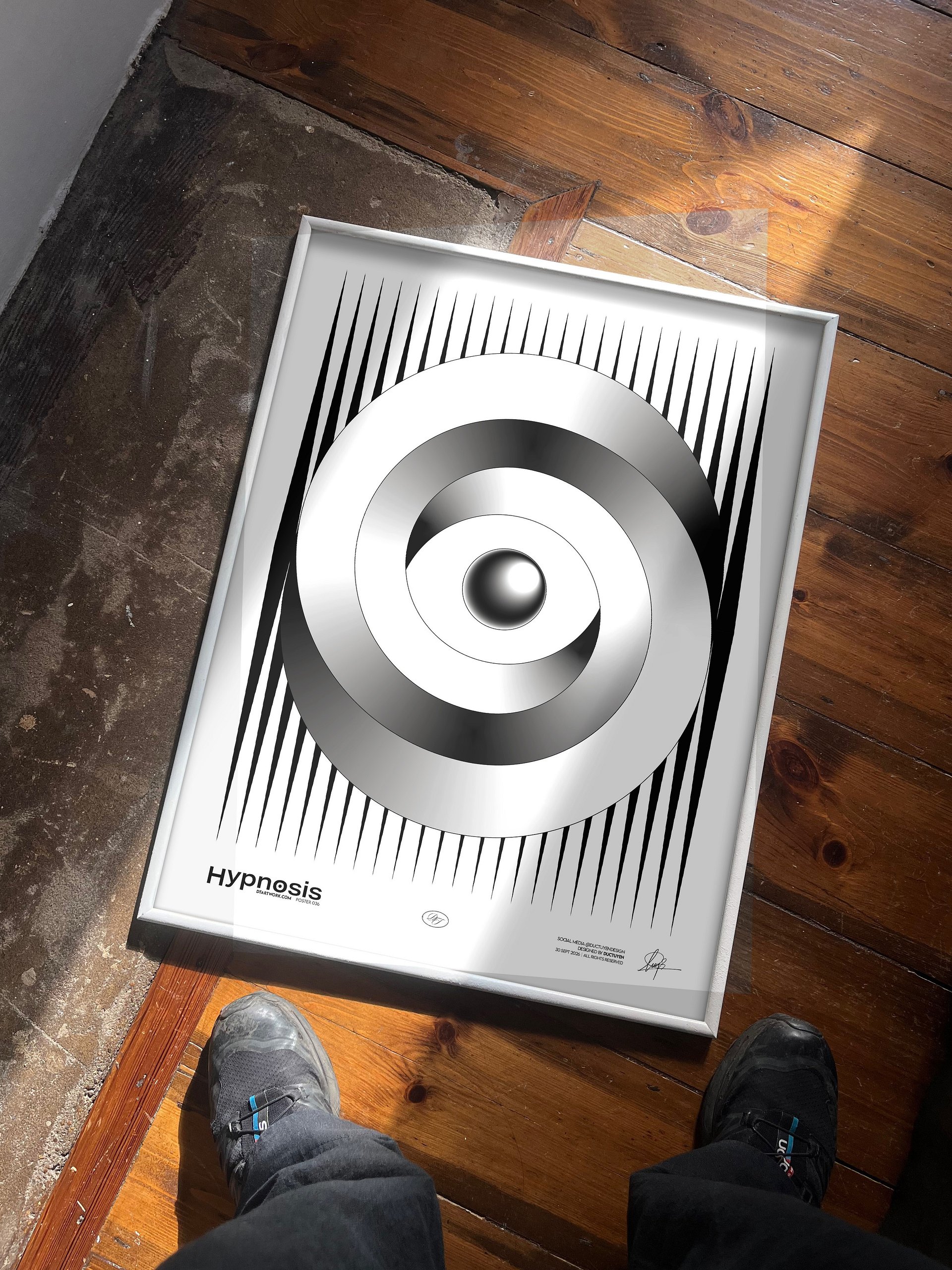 "Hypnosis" Framed Poster product image (3)