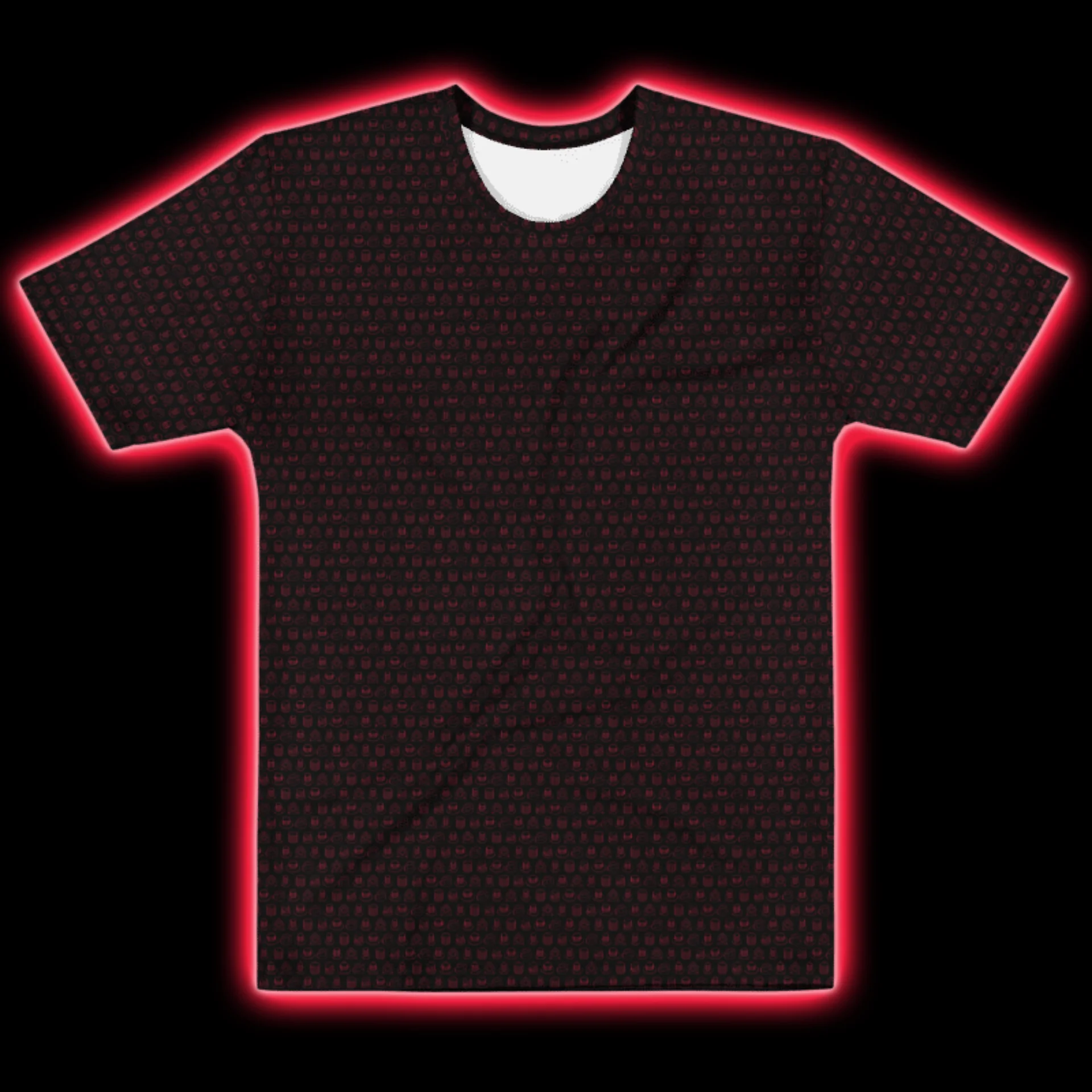 Synthesis Icons T-Shirt - (7 Iconic Synth Knobs) RUBY product image (1)
