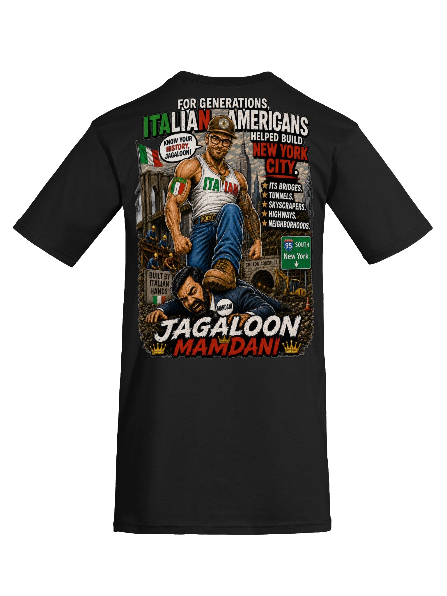 Italian Hands Built New York Premium T-Shirt product image (43)