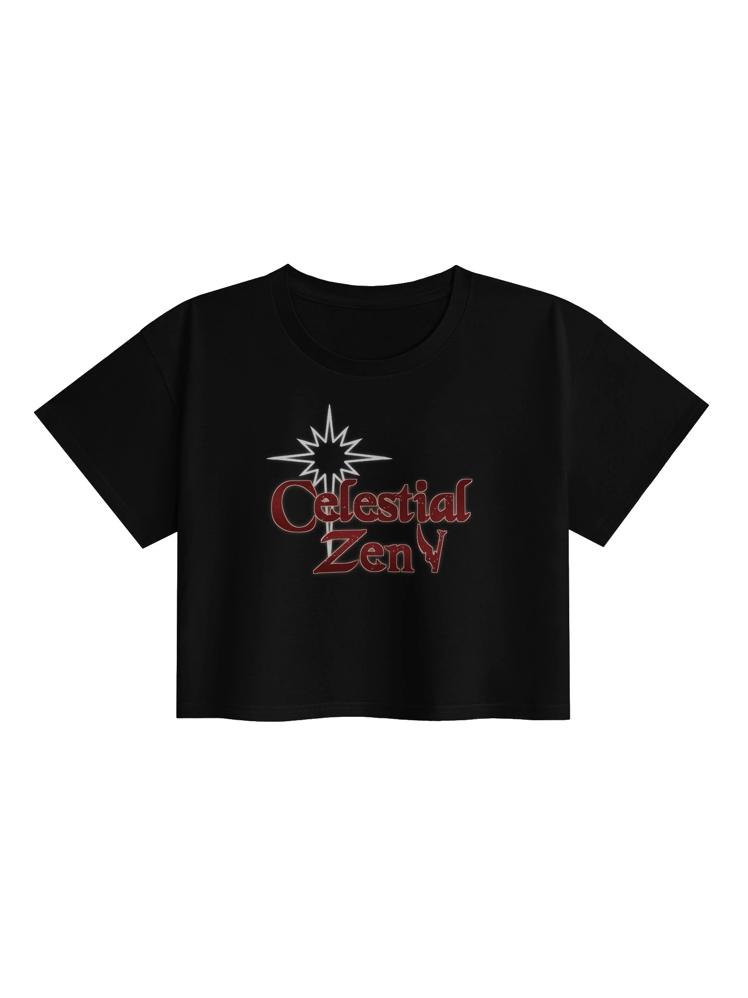 Celestial Zen Vtuber Logo Crop Top product image (1)