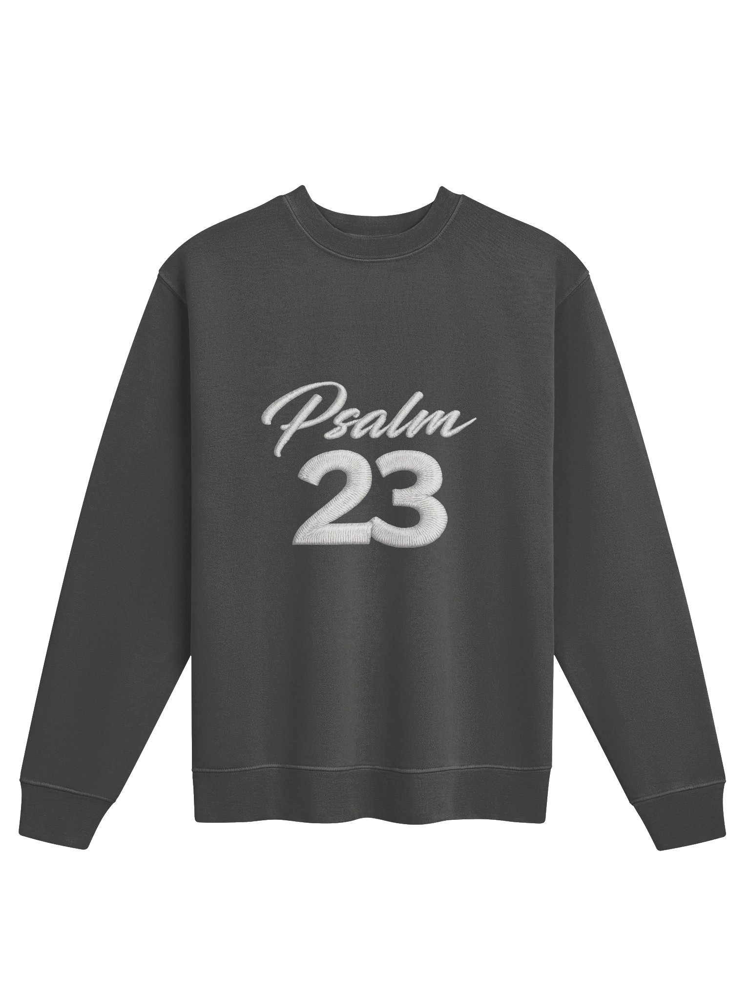 Psalm 23 Christian Cursive Sweatshirt product image (1)