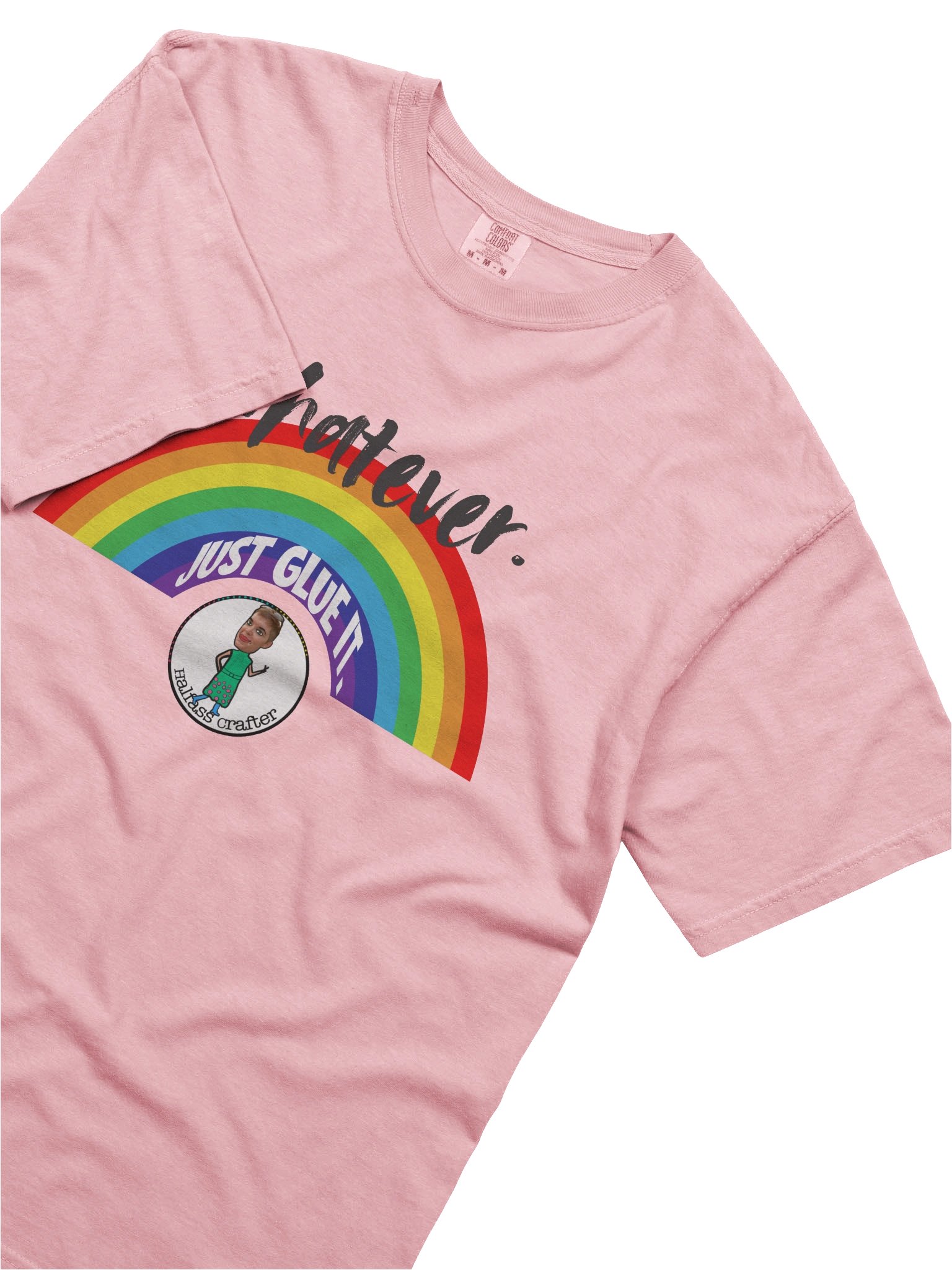 LIMITED EDITION! Whatever. Rainbow. Light Shirt product image (5)