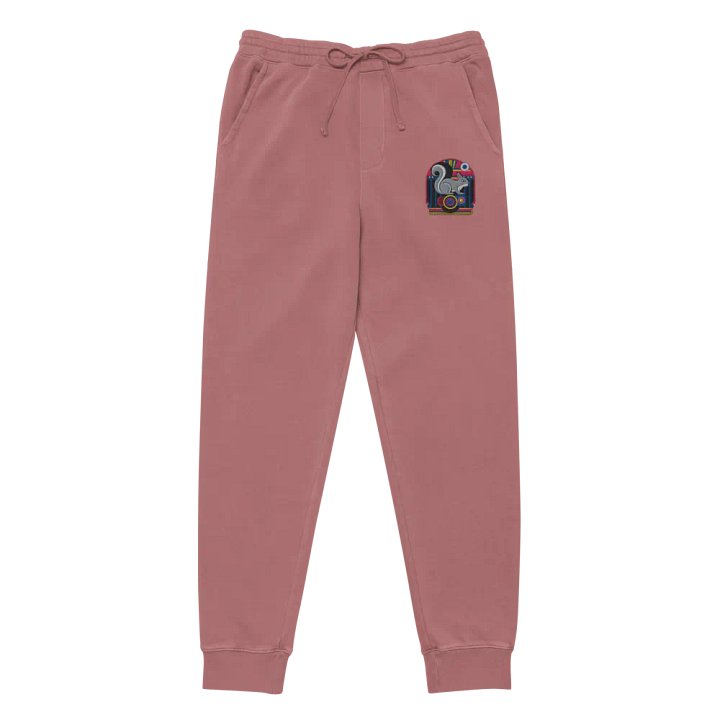 Stylized Pooky Design Embroidered Ultra Premium Joggers product image (2)