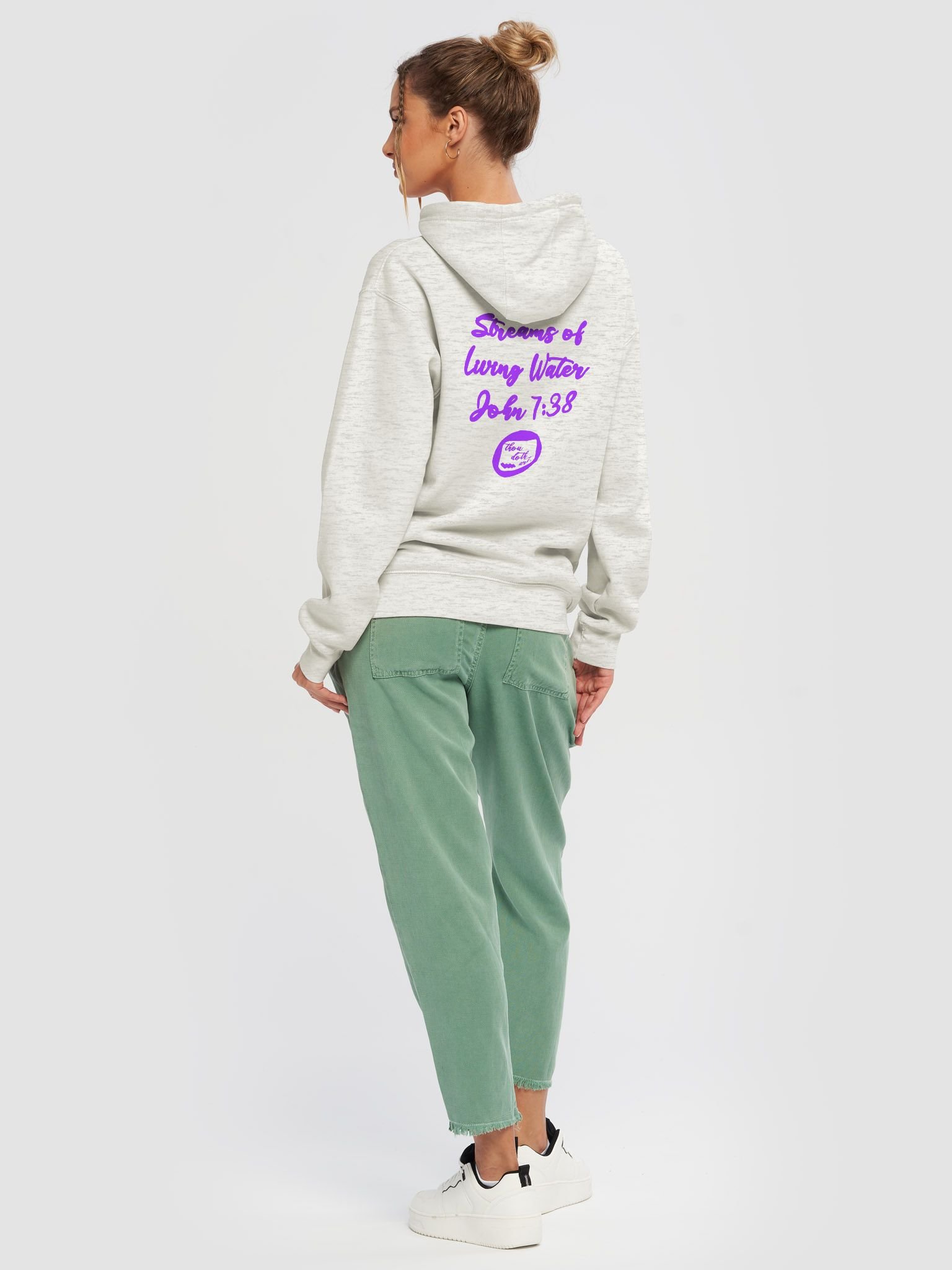 STREAMS OF LIVING WATER _ HIBISCUS HOODIE product image (6)