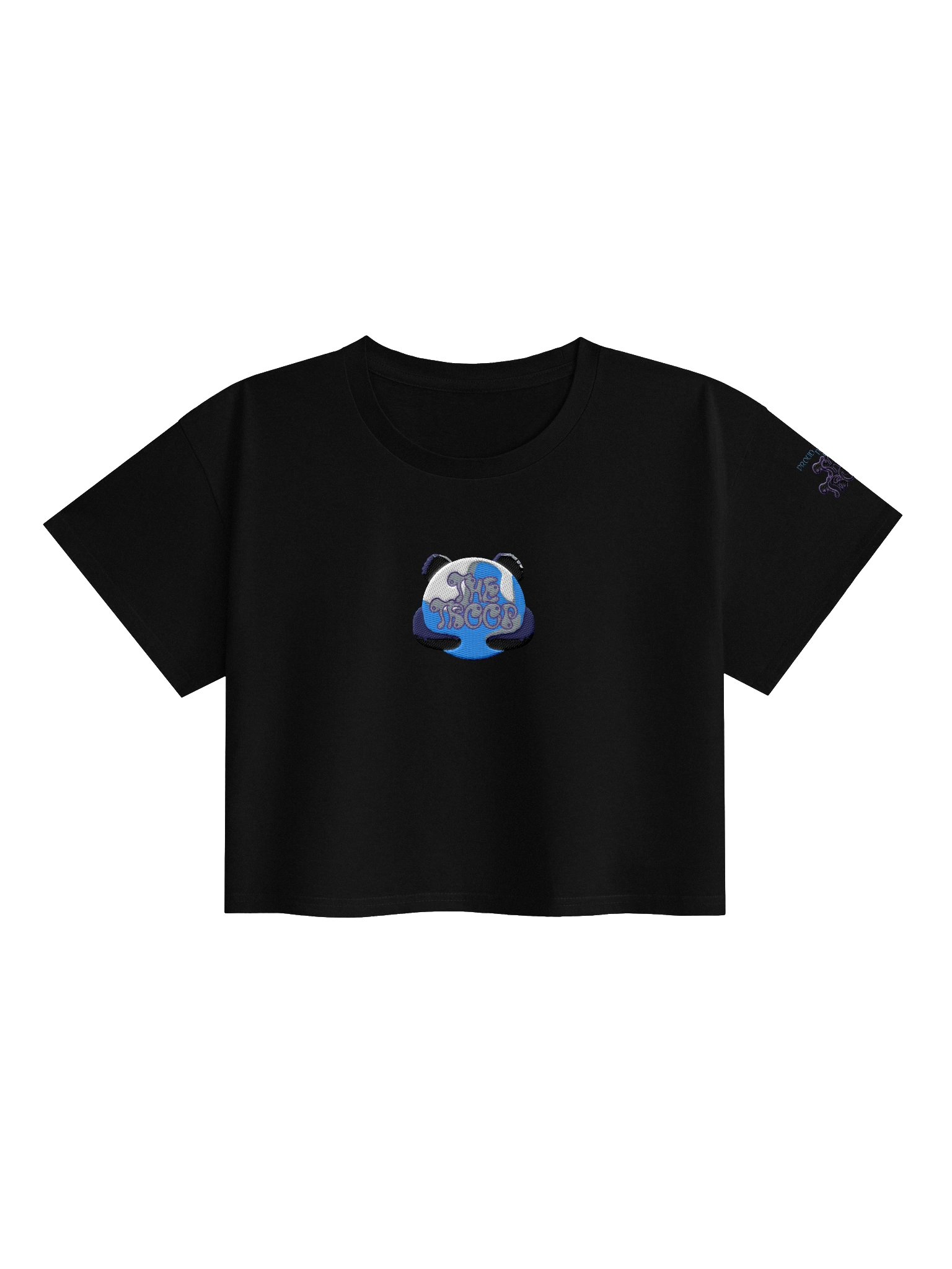Panda crop top product image (7)