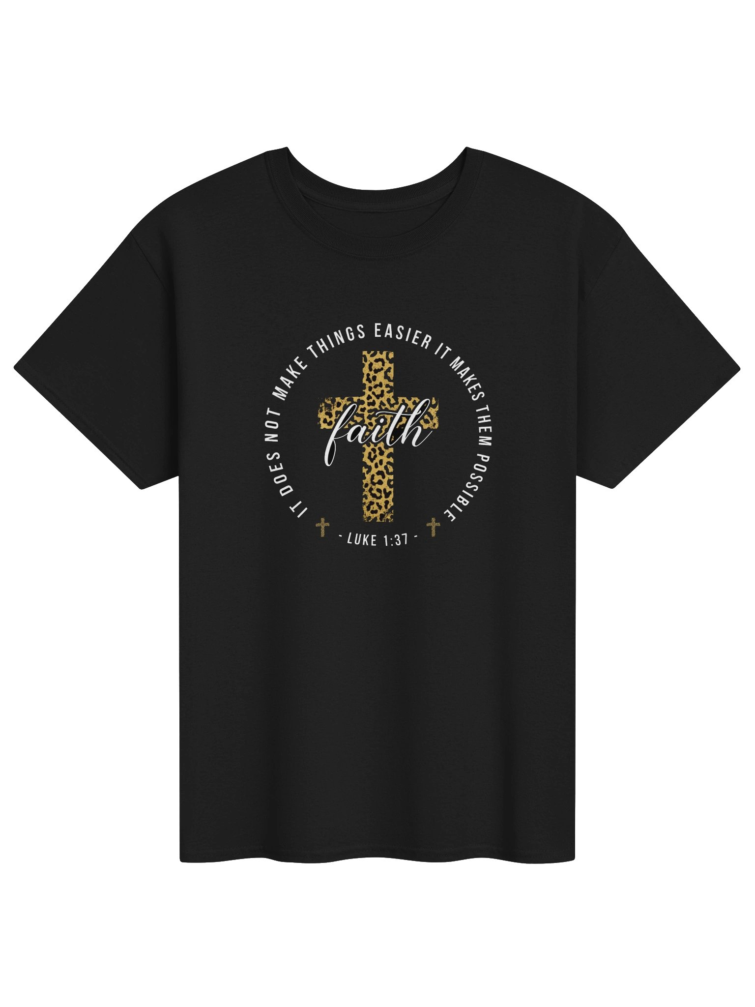 Faith Luke 1:37 Tee product image (2)