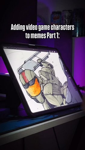 What character/s should I add to a meme next? ✍🏼
#digitalartwork #procreate #illustrator #timelapse #meme
