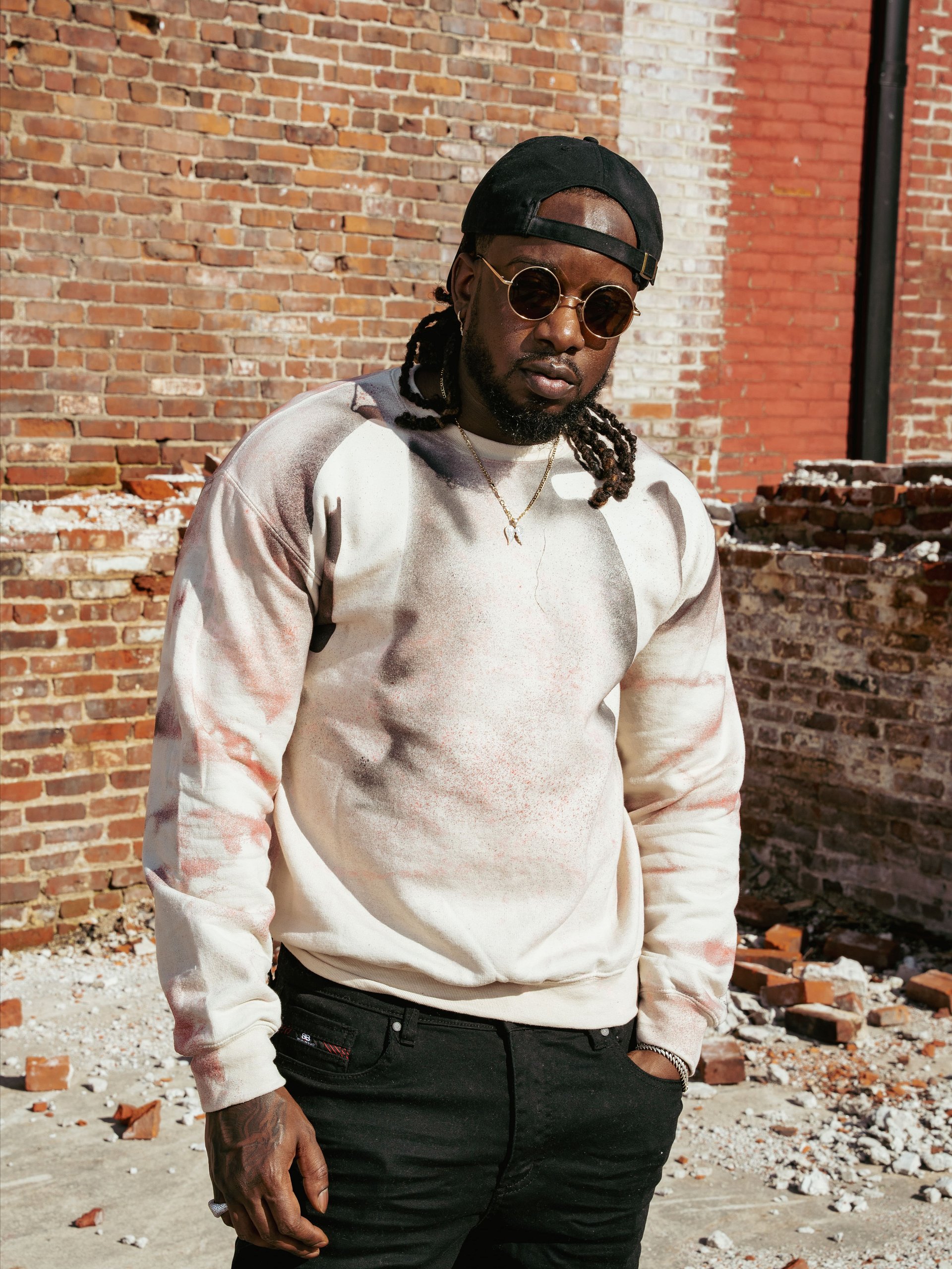 1 of 1 Painted A.P. Crewneck product image (3)