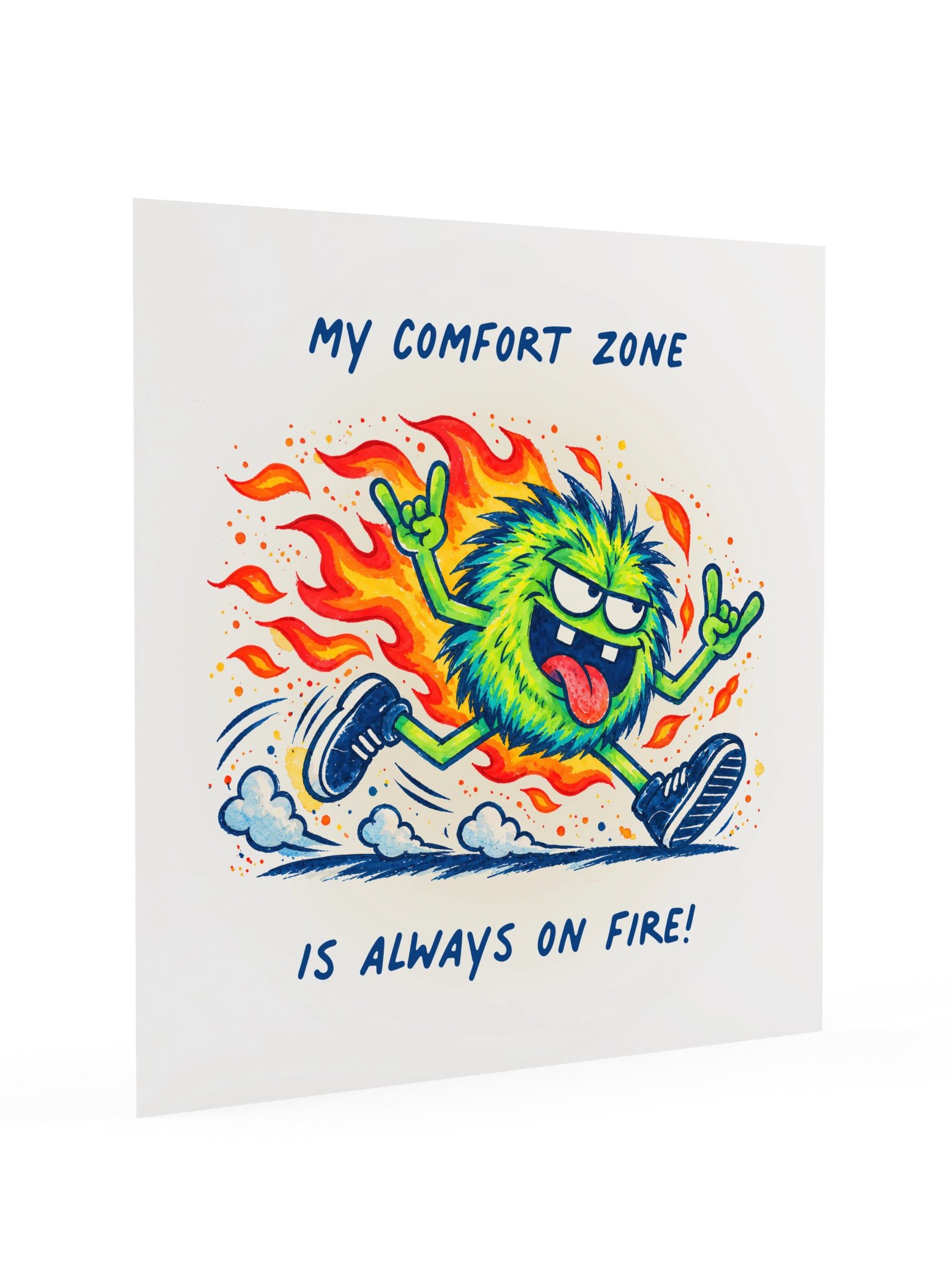 Norris Or Die – "On Fire" Relatable Art Print product image (2)