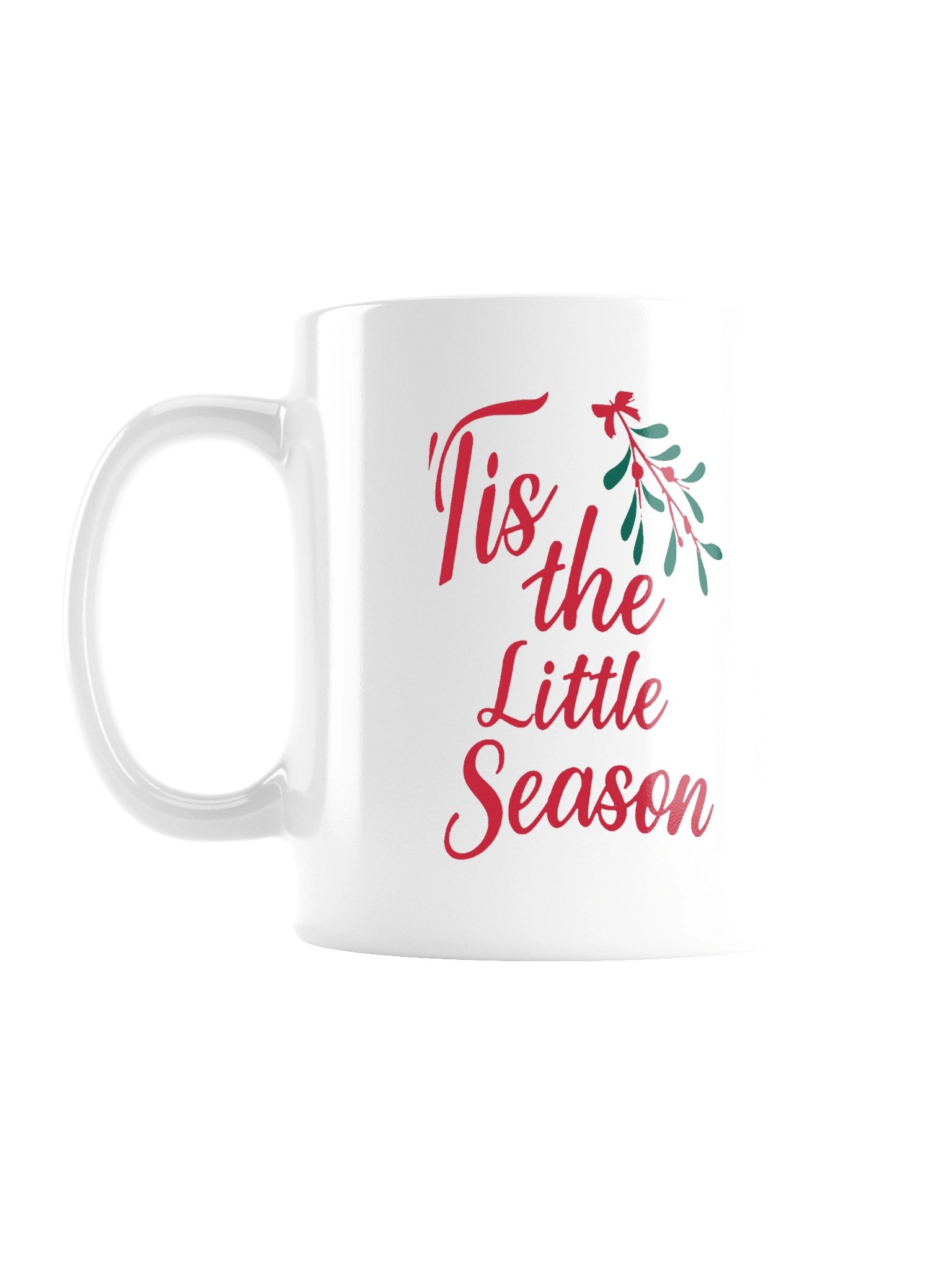 ’Tis the Little Season Mistletoe Christmas Mug product image (3)