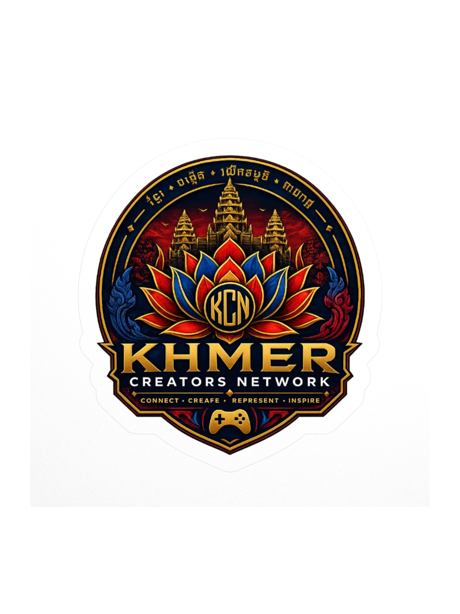 khmer creator network Stickers product image (2)