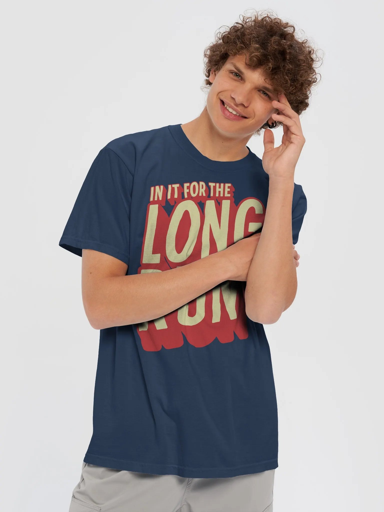In It for the Long Run Retro T-Shirt product image (34)