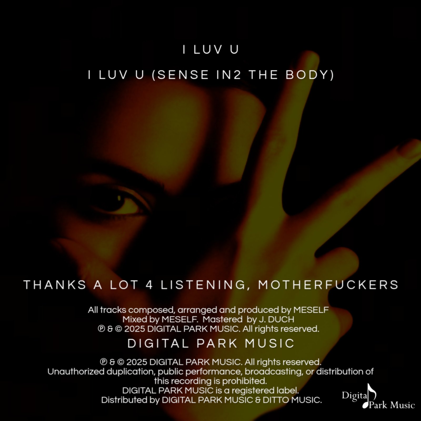 I Luv U (Sense In2 The Body) (Meself) product image (2)