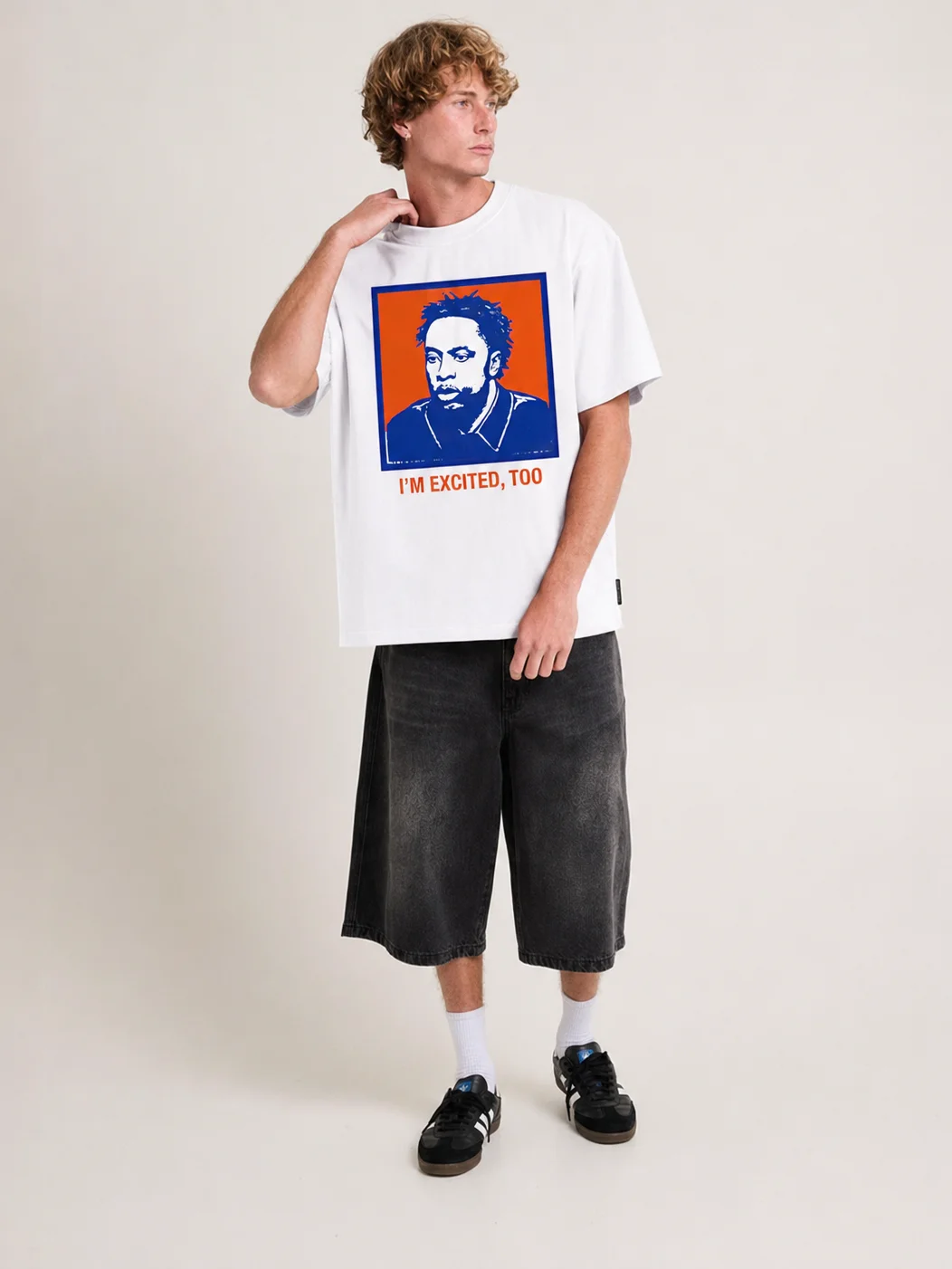I’m Excited Too Shirt – Funny Positive Statement Graphic Tee product image (5)