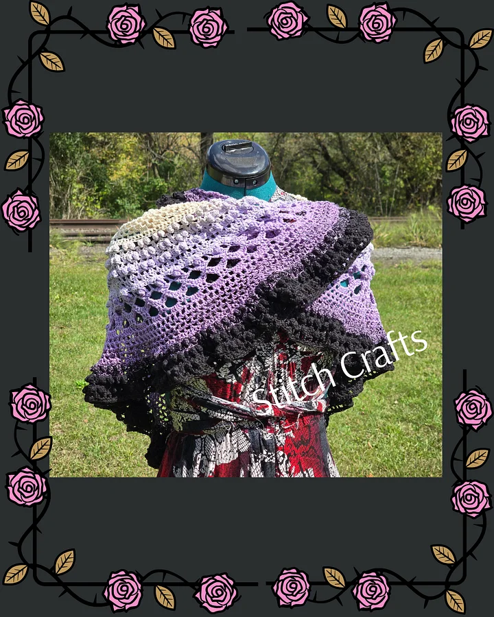 Crochet Aphrodite Shawl product image (2)