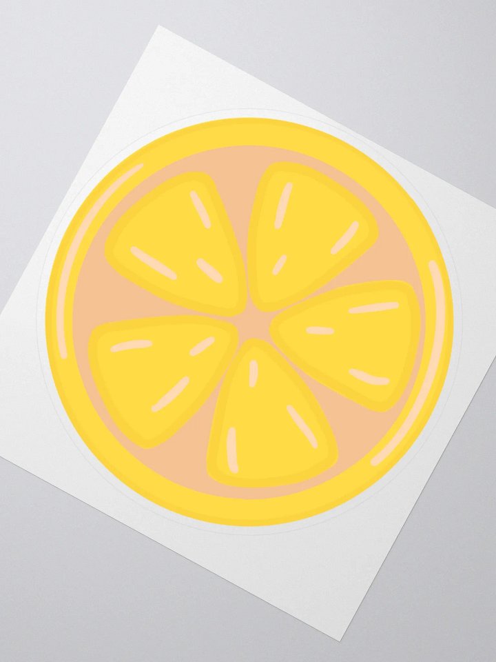Lemon Sticker product image (2)