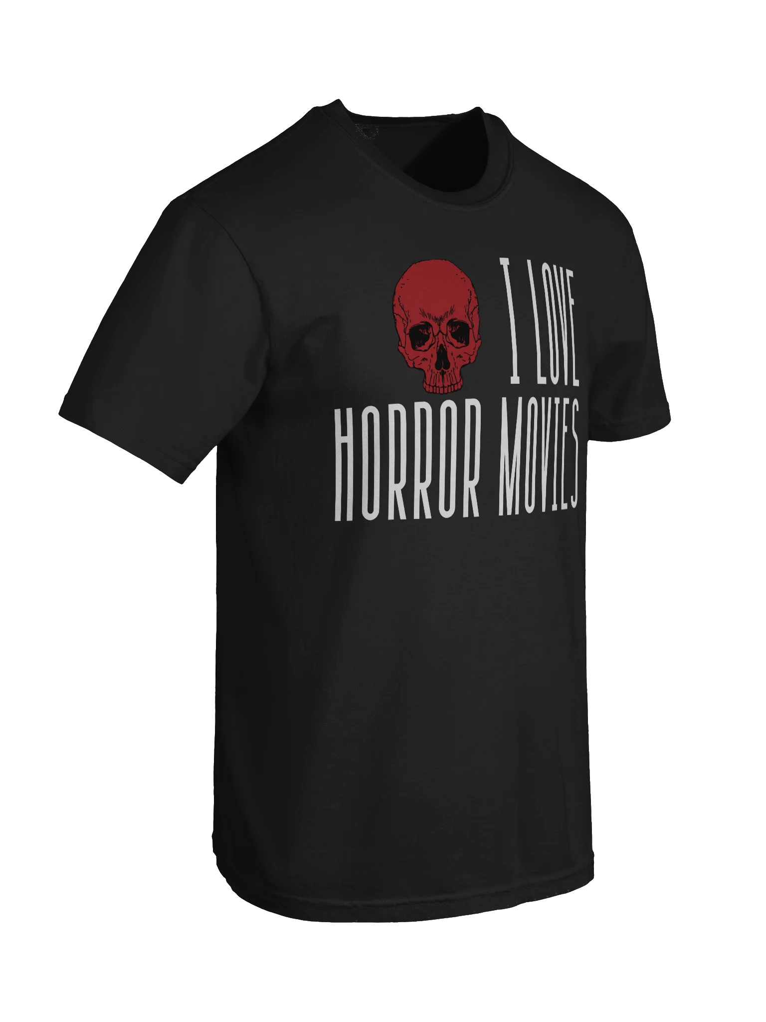 I Love Horror Movies - Skull T-Shirt product image (8)