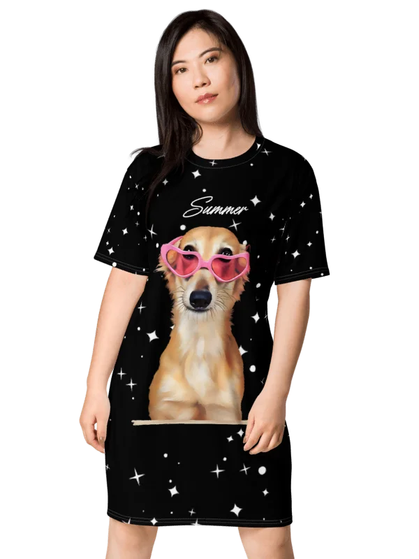 YOUR BEST FRIEND! / PERSONALIZED T-SHIRT DRESS product image (3)