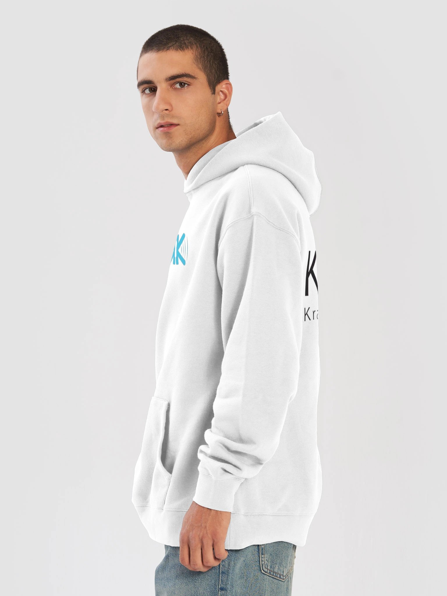 KIUK White Hoodie product image (29)