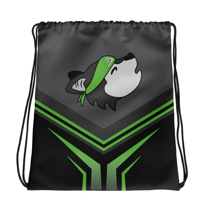 Drawstring Bag - Logo Green product image (1)