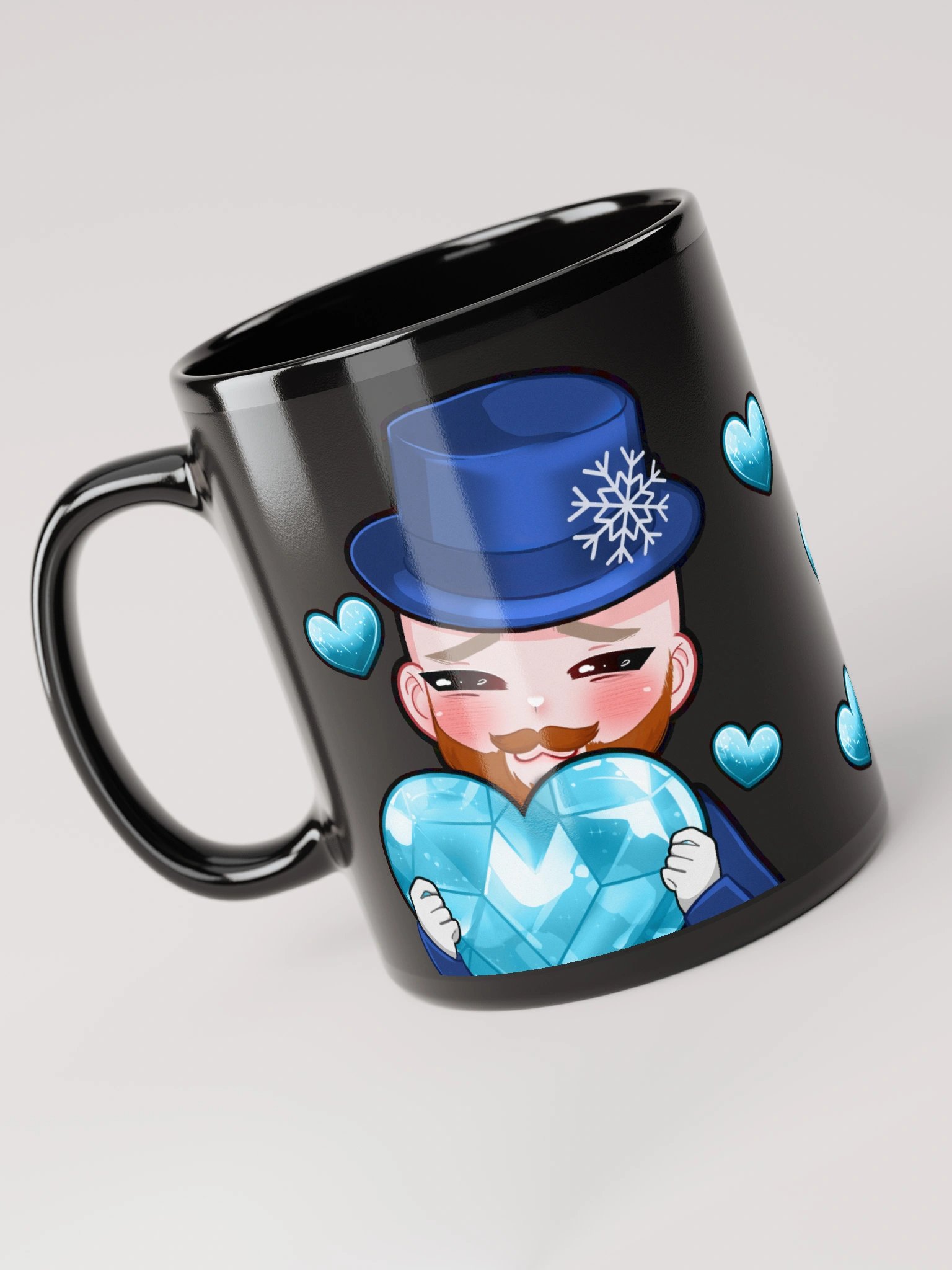 Love Mug (Black Glossy) product image (3)