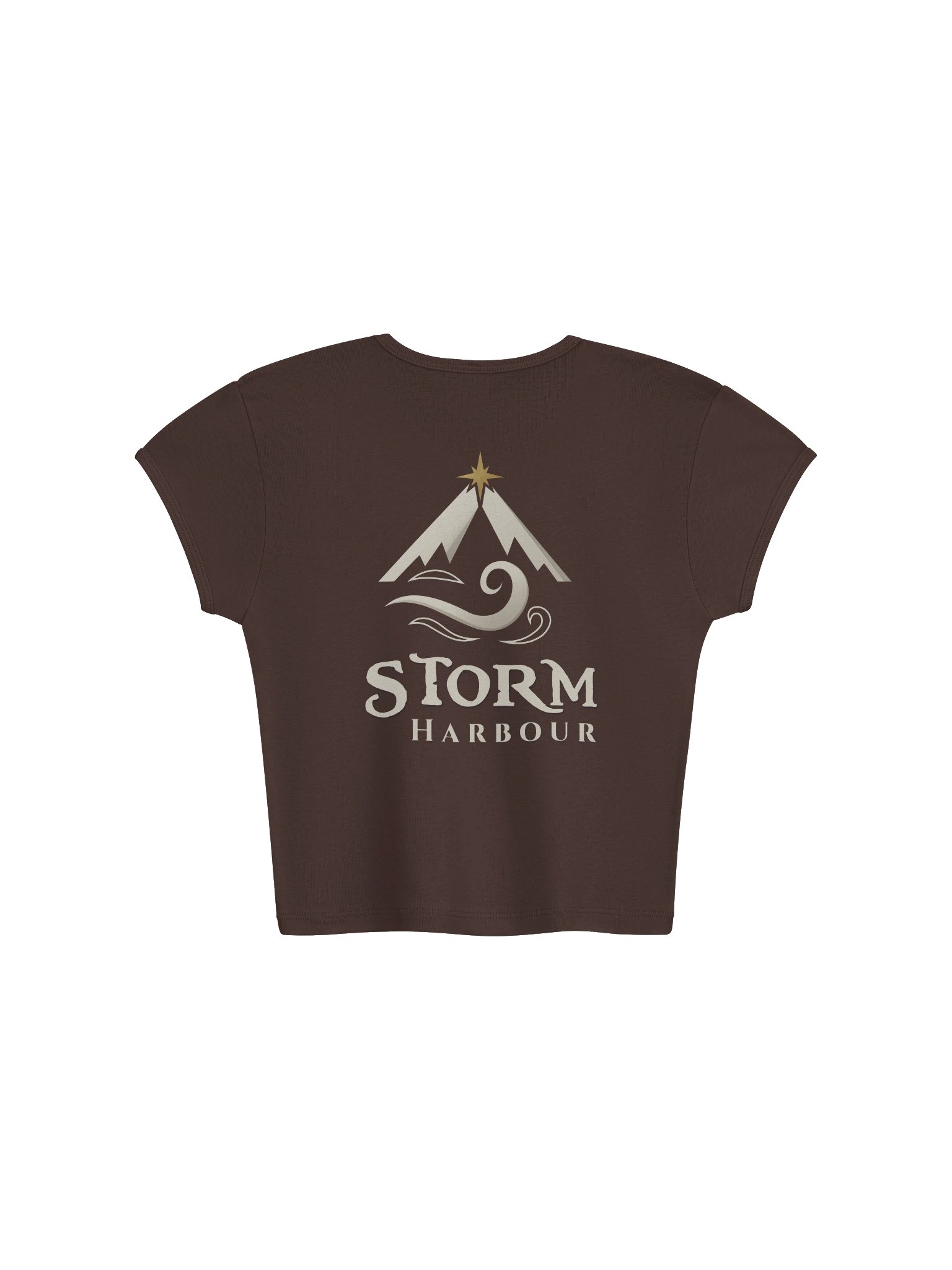 Storm Harbour Classic Logo Crop Top product image (14)