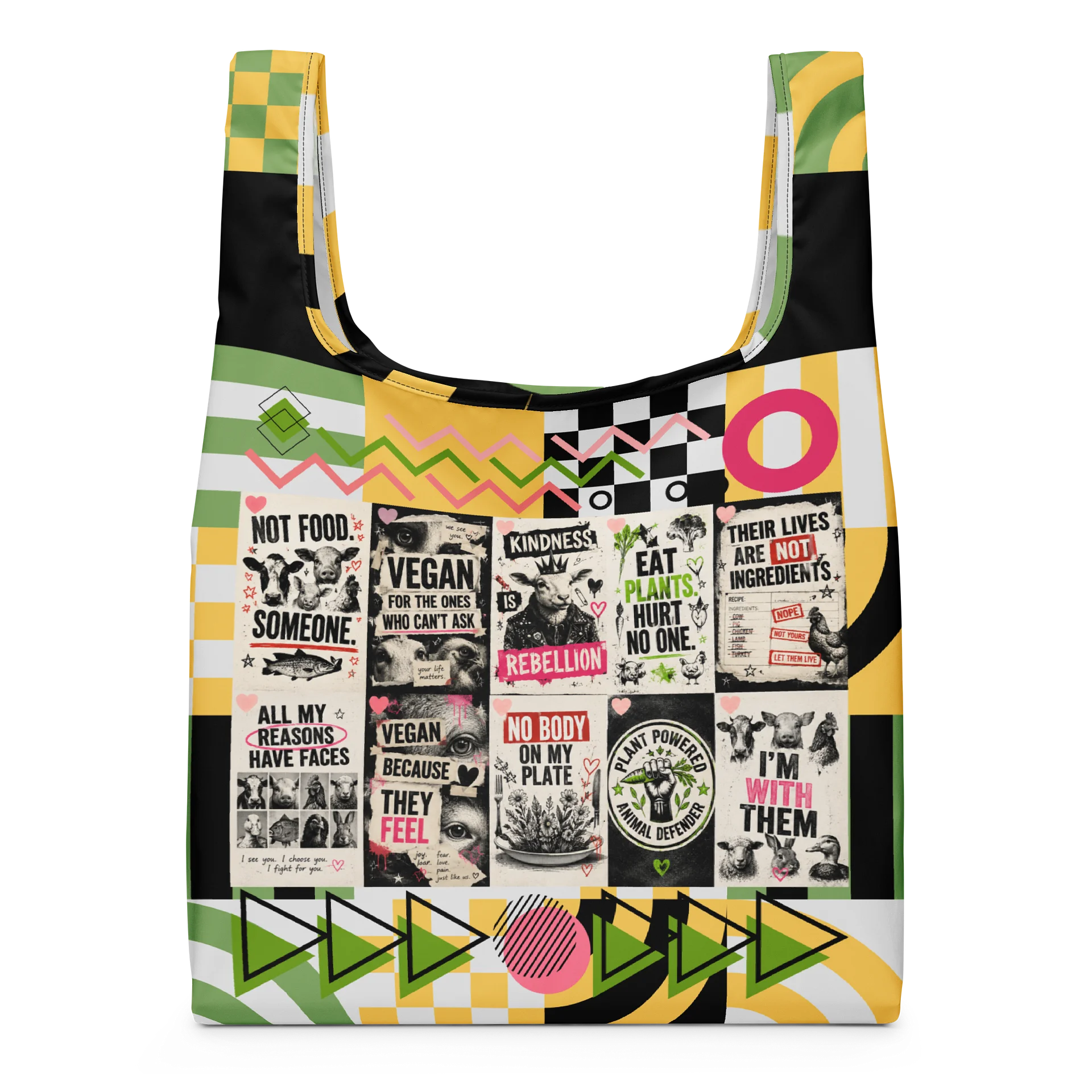 Vegan Power Collage- Shopping Bag product image (5)
