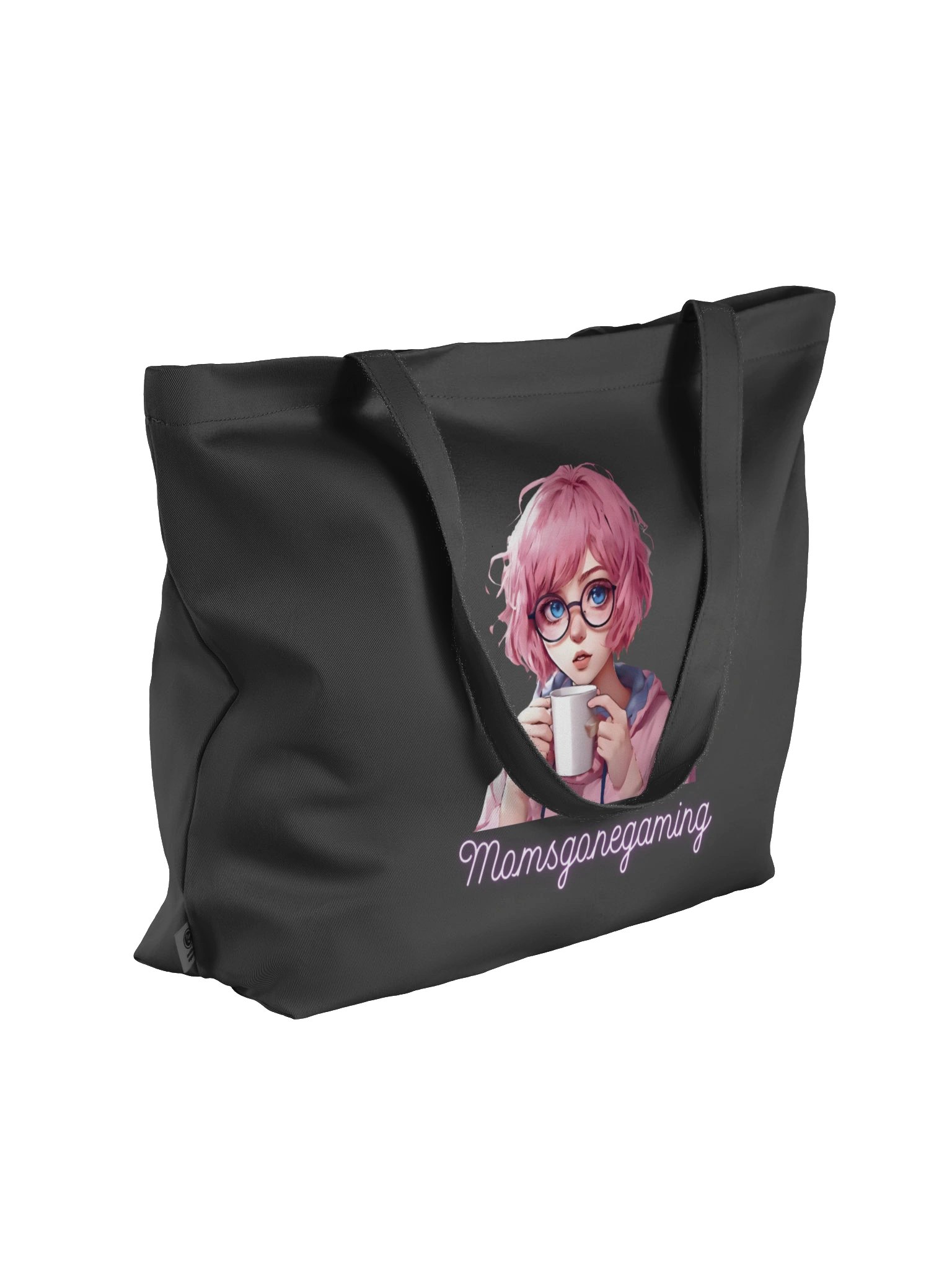 Gamer Chic Eco Tote: MOMS GONE GAMING Edition product image (8)