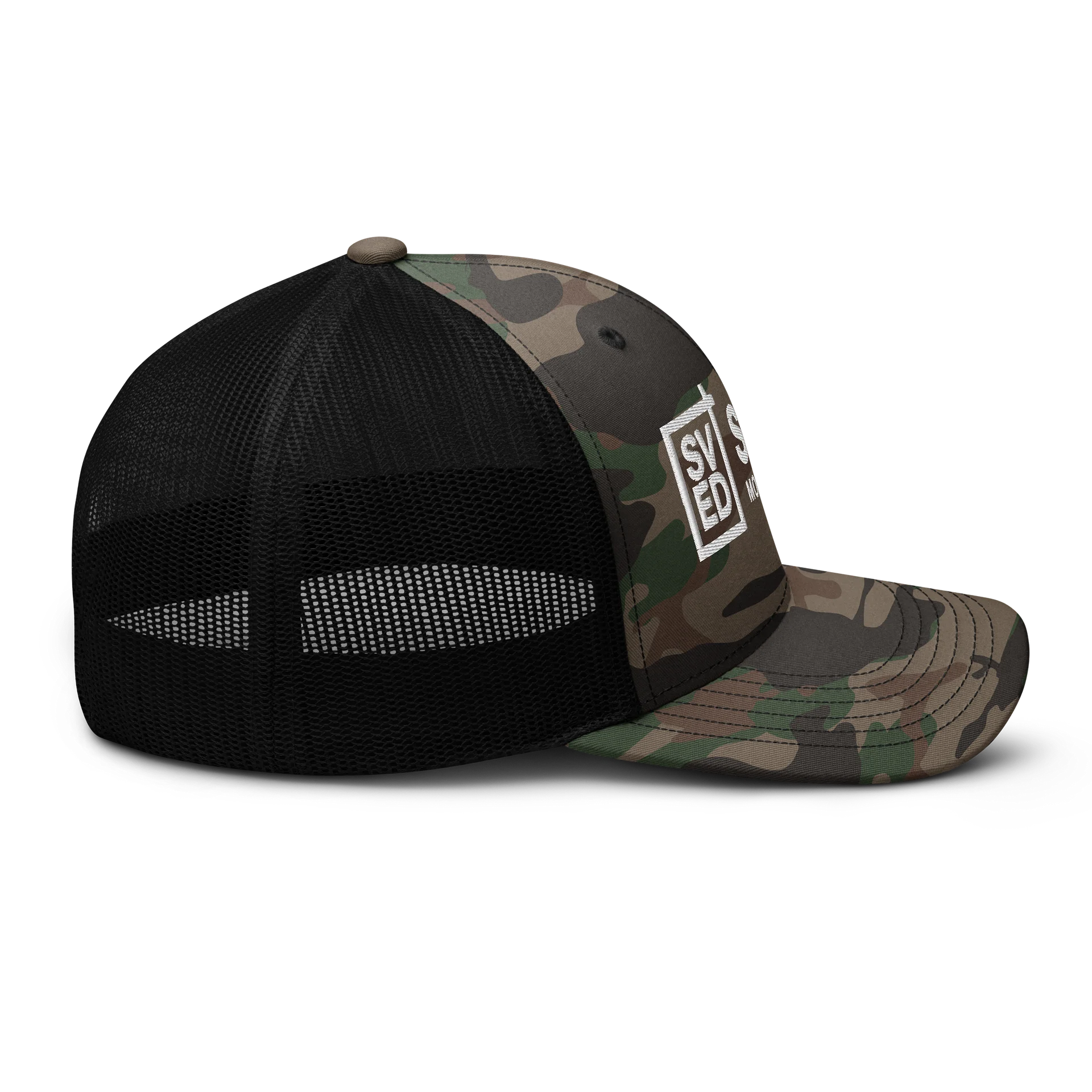 SAVED Movement Camo Trucker Hat product image (5)