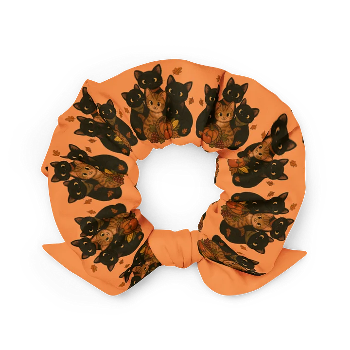 cat brigade fall All-Over Print Scrunchie product image (2)