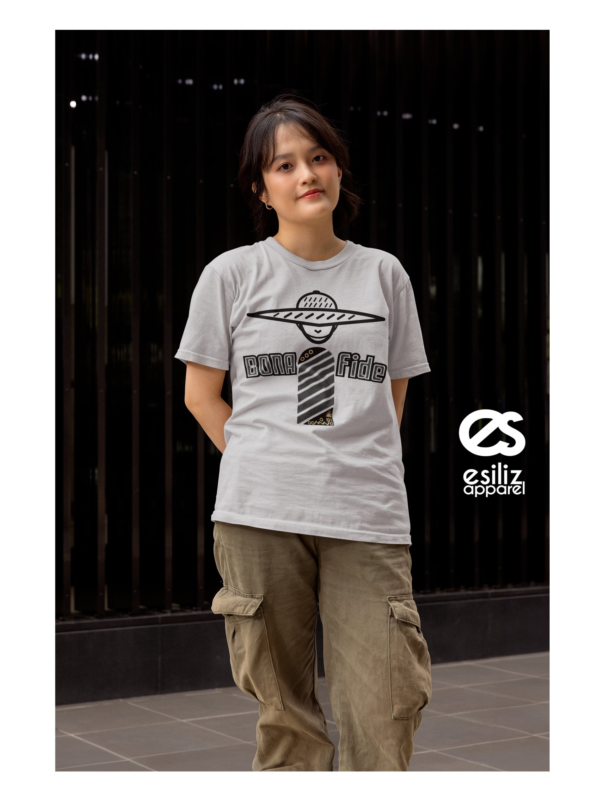 es BONA fide Mono T-shirt product image (9)