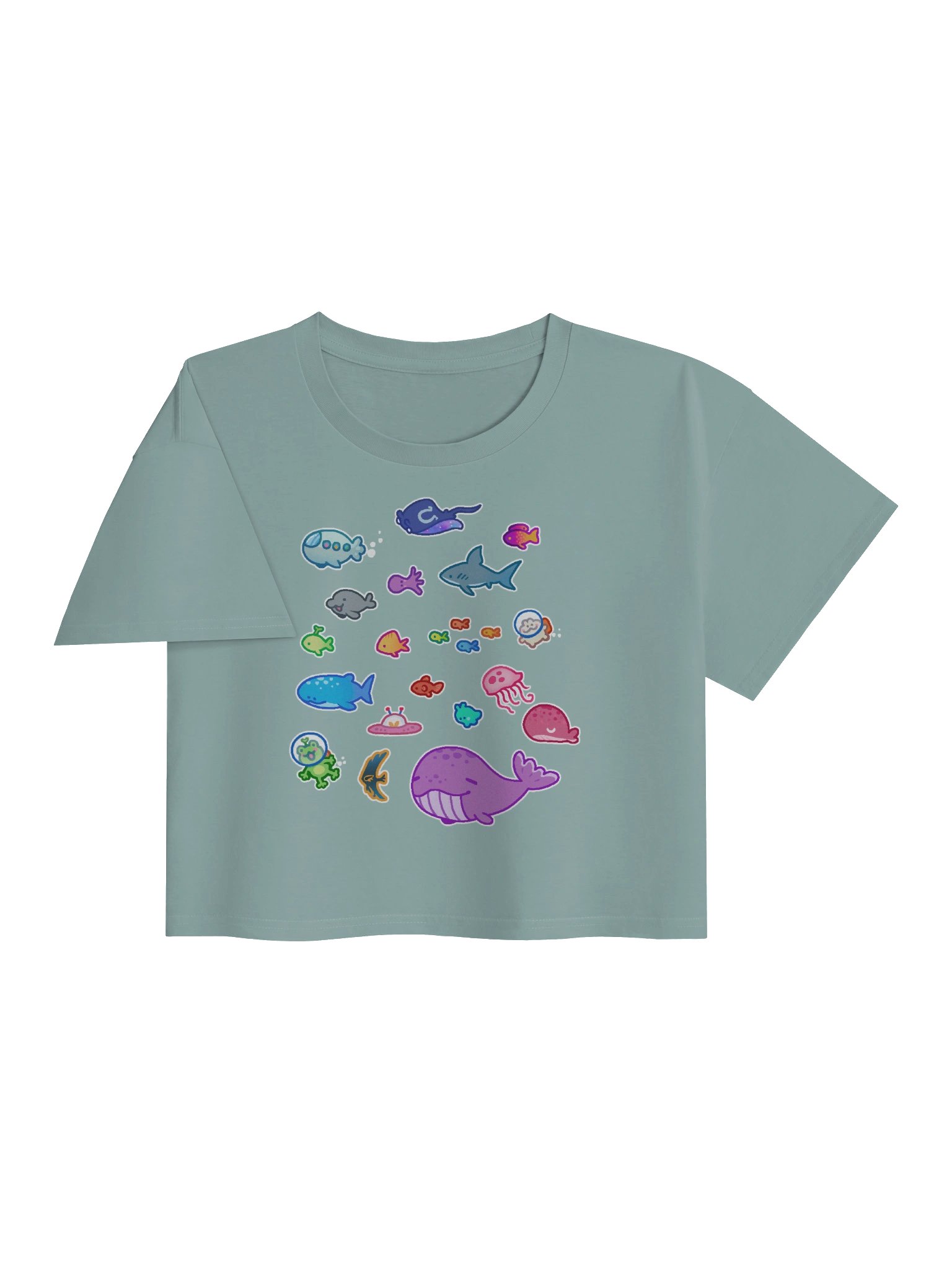 Ocean Crop Top product image (3)