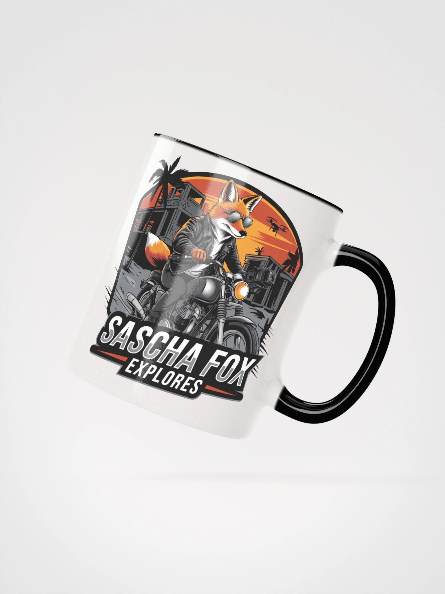 Sascha Fox Explores Logo Mug – Fuel for Ruin Hunters product image (3)