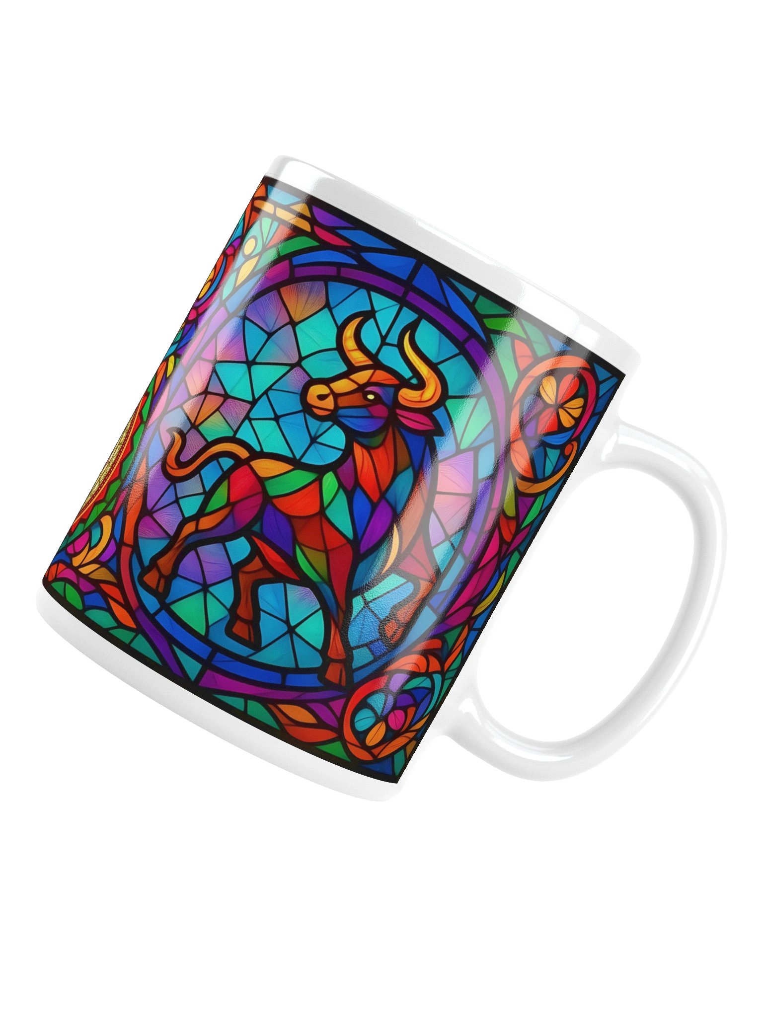 Taurus Gloss White Mug product image (7)