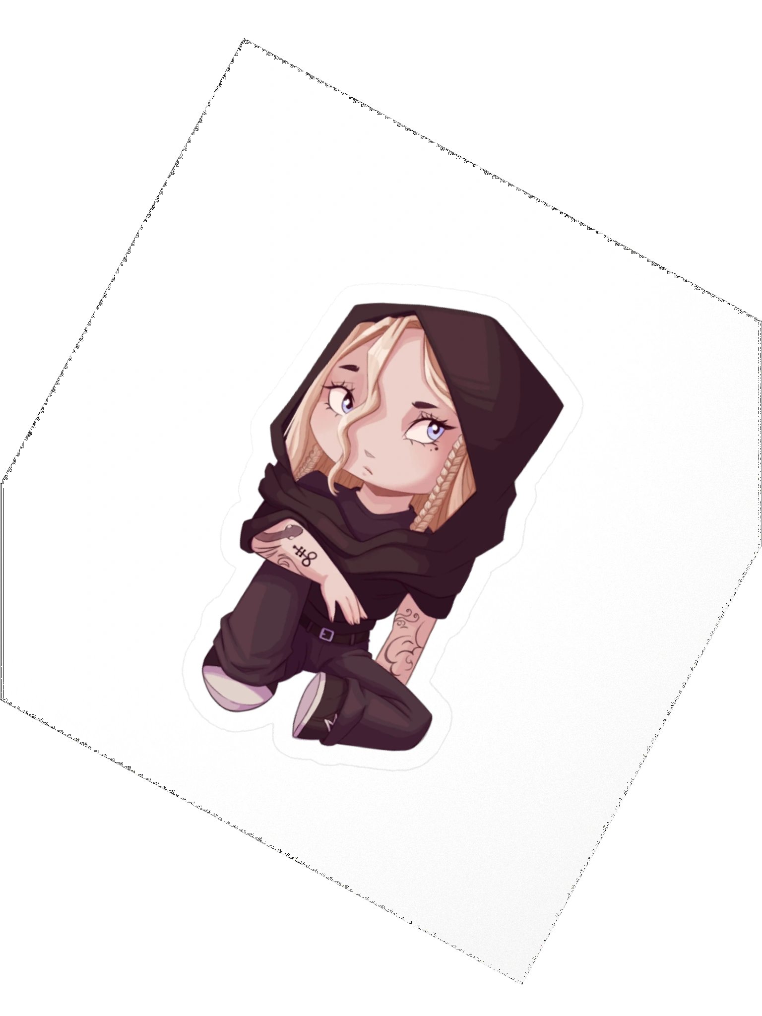 Chibi Crowe Sticker product image (6)