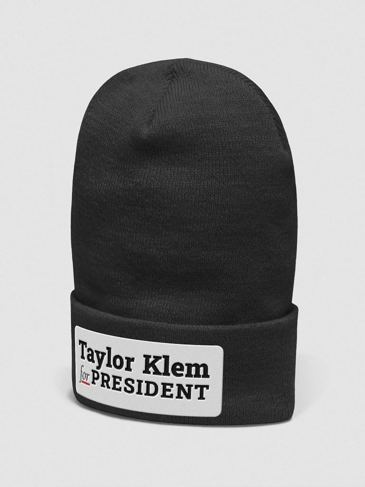 Taylor Klem for President Embroidered Beanie product image (9)