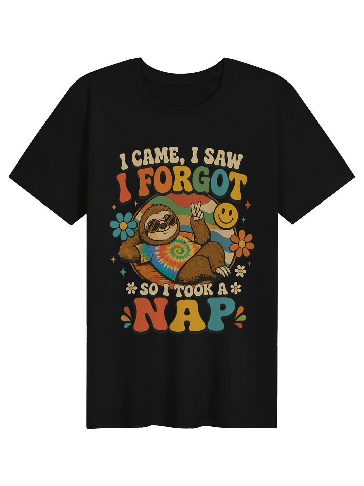 I Came, I Saw, I Forgot So I Took A Nap Tee product image (1)