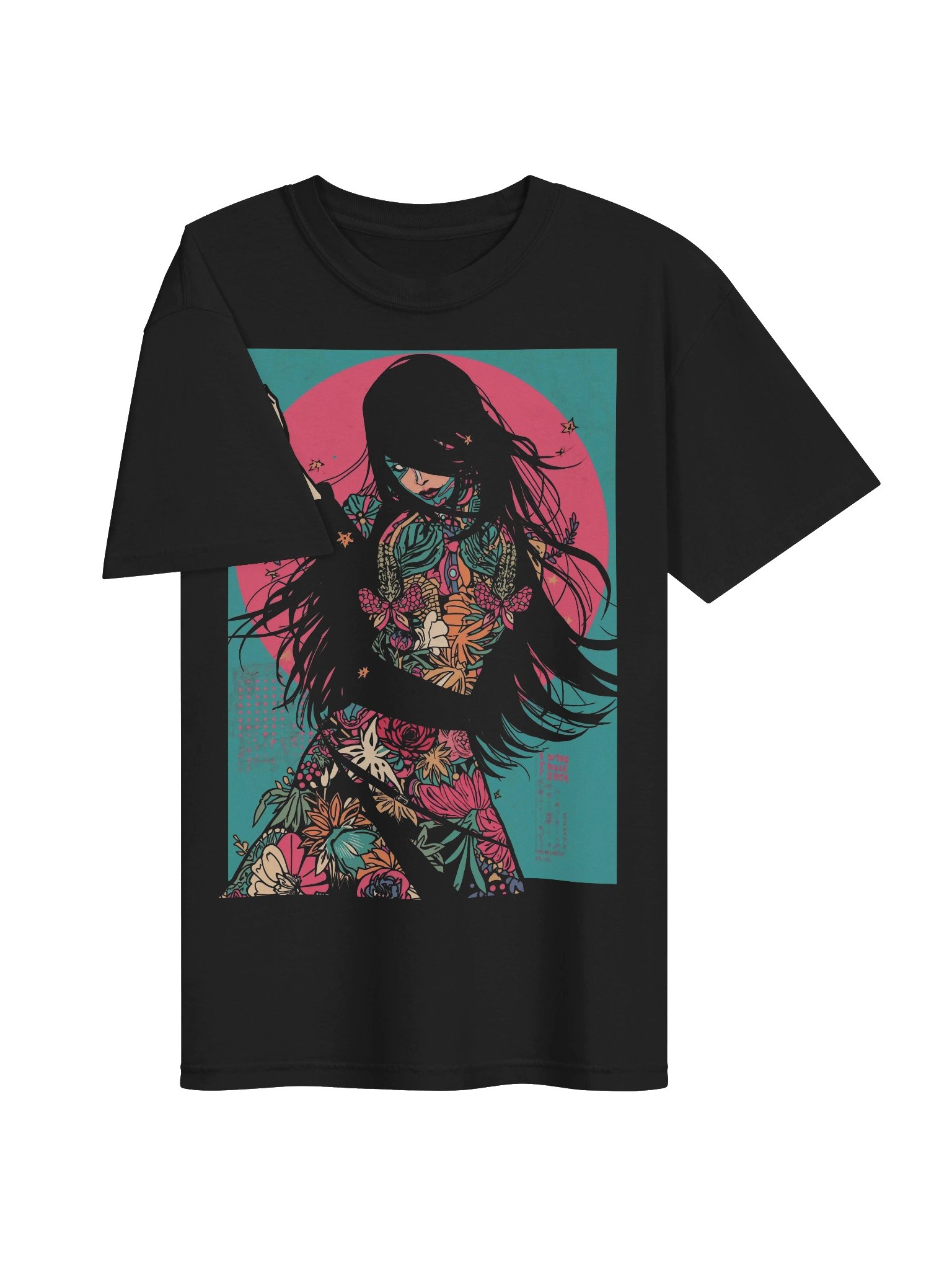 Floral Power Woman Heavyweight Tee product image (6)