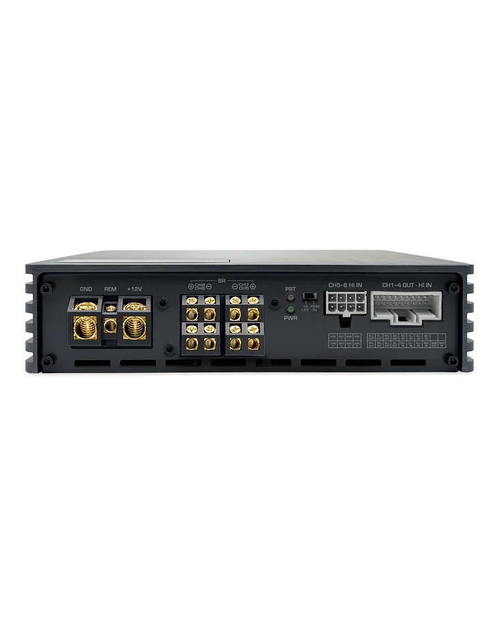 HB 810 II 8AD - 10 channel DSP, 4 channel (AB) + 4 channel (D) amplifier product image (2)