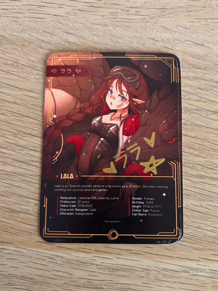 Lala 2026 Birthday Celebration - TCG Card product image (1)