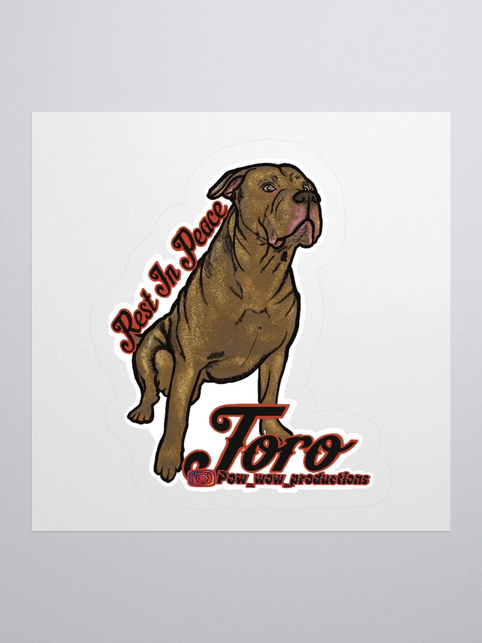 Rip Toro Stickers product image (1)