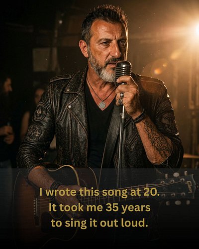 I wrote it the night my father broke down.
The night I watched him cry from the doorway and said nothing.
I put it in a drawe...