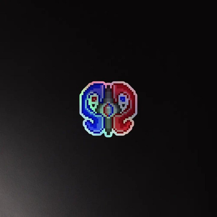 SiS Logo Holographic Sticker product image (4)