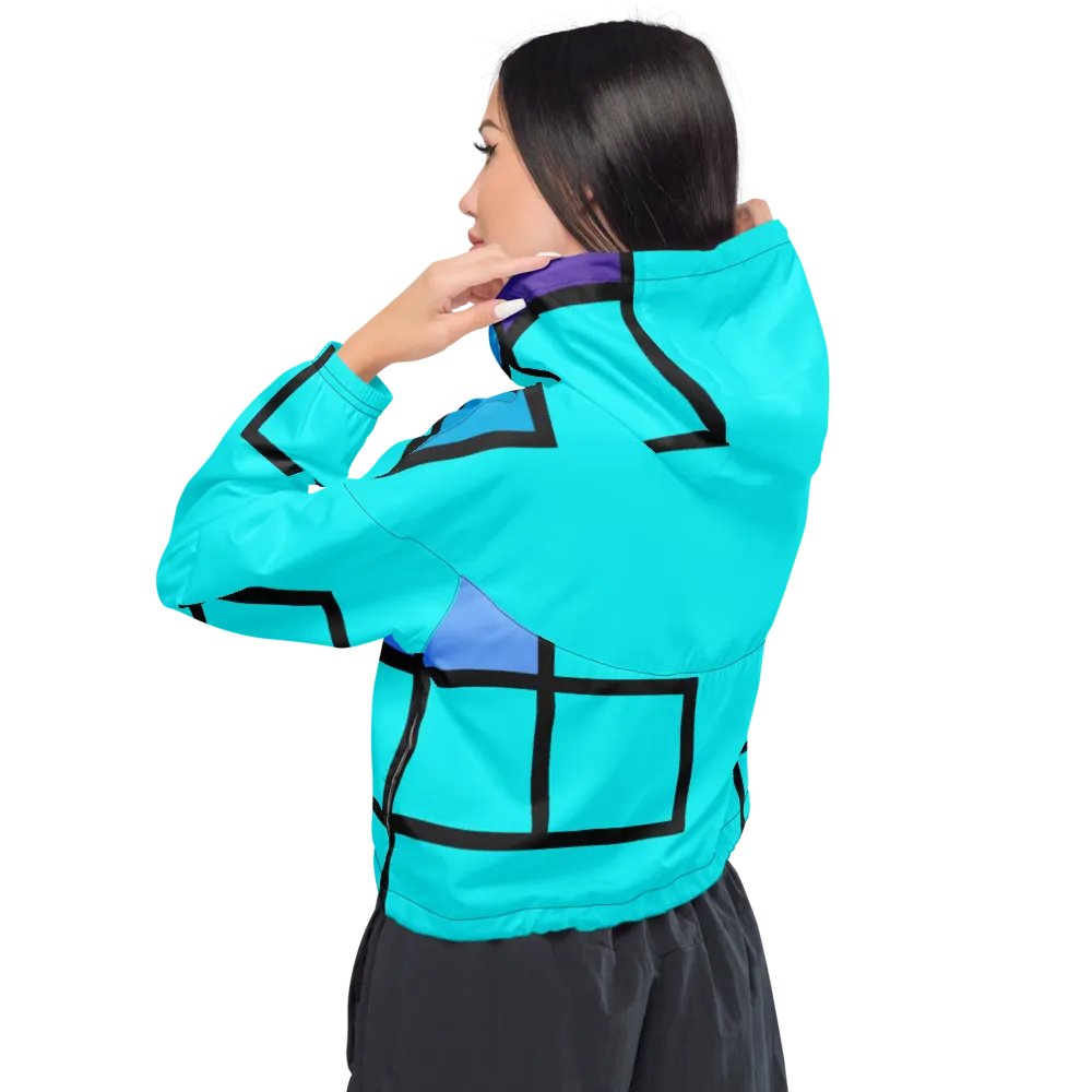 The Halle Cropped Windbreaker Jacket product image (1)
