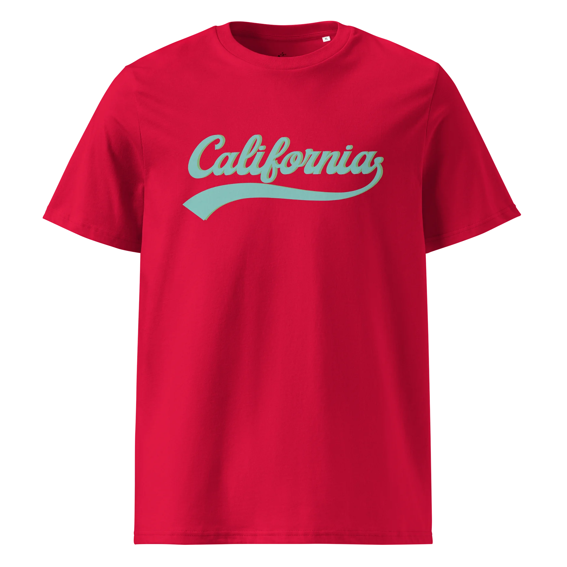 California Organic Cotton T-Shirt — Classic Script Design product image (1)