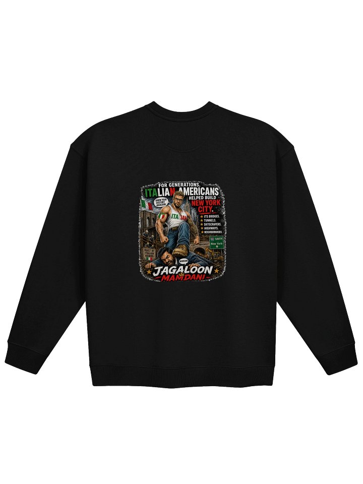 Italian Americans Built New York Long Sleeve Tee product image (6)